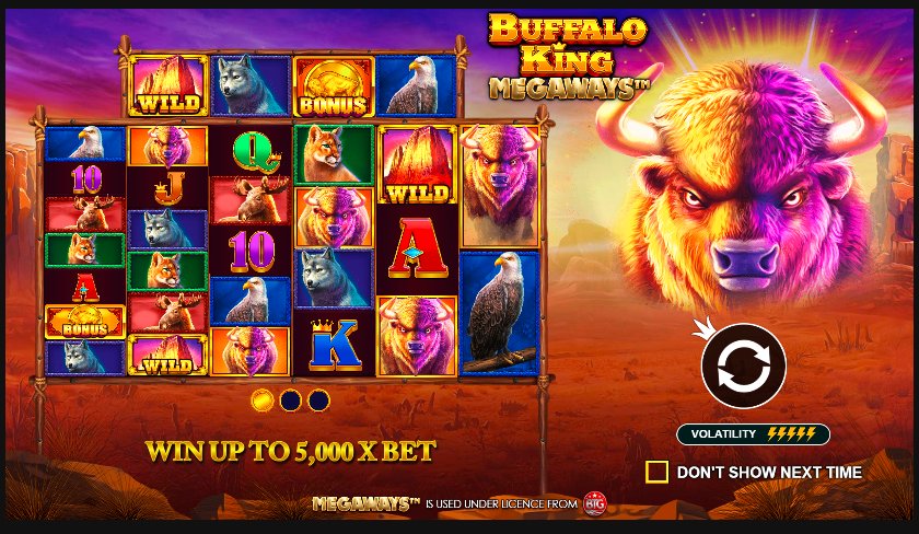 Tổng Quan Về Buffalo King Megaways Và Cơ Chế 117.649 Ways