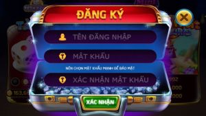Điền chính xác thông tin cá nhân khi đăng ký Rikvip