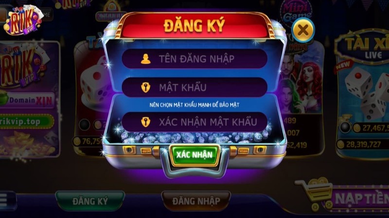 Nhập chính xác tên đăng nhập và mật khẩu