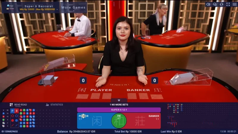 Quy Tắc Và Cách Chơi Super 6 Baccarat Chi Tiết